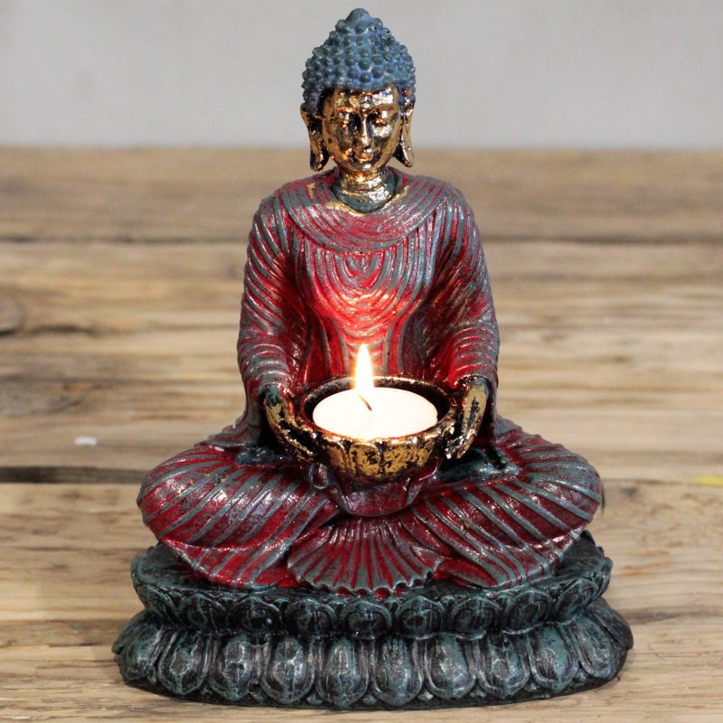 Bouddha Antique - Bougeoir Tailleur