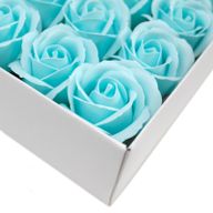 Roses de Savon pour Bouquet- M/Bleu Layette