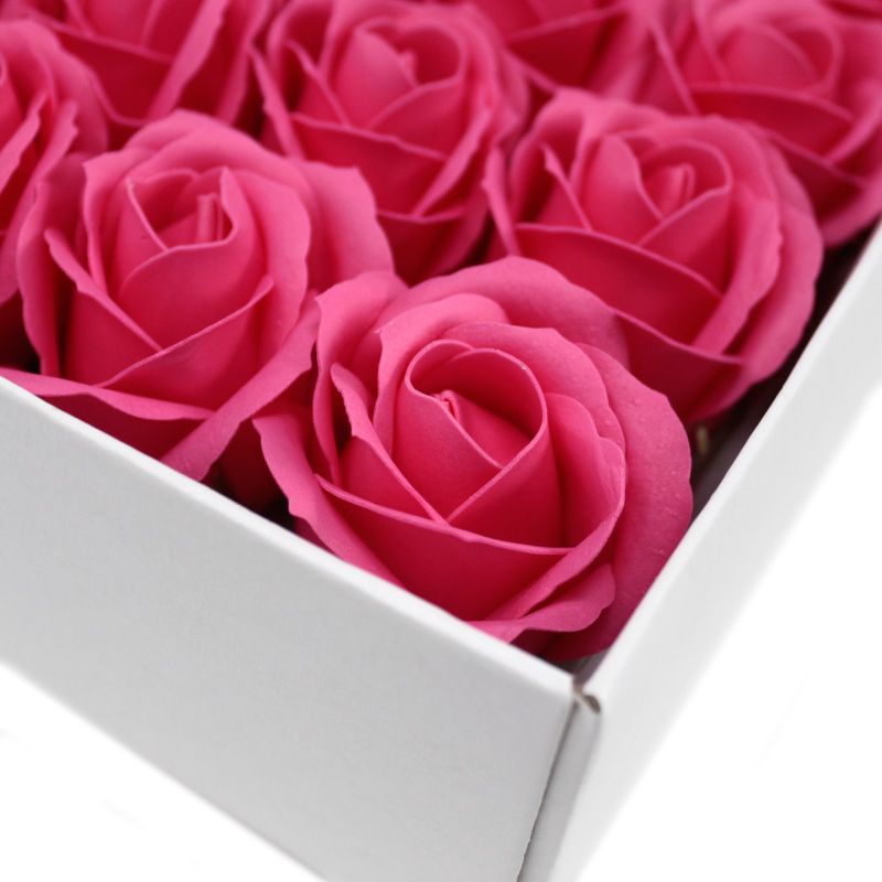 Wholesale Craft Soap Flowers - Med Rose - Rose