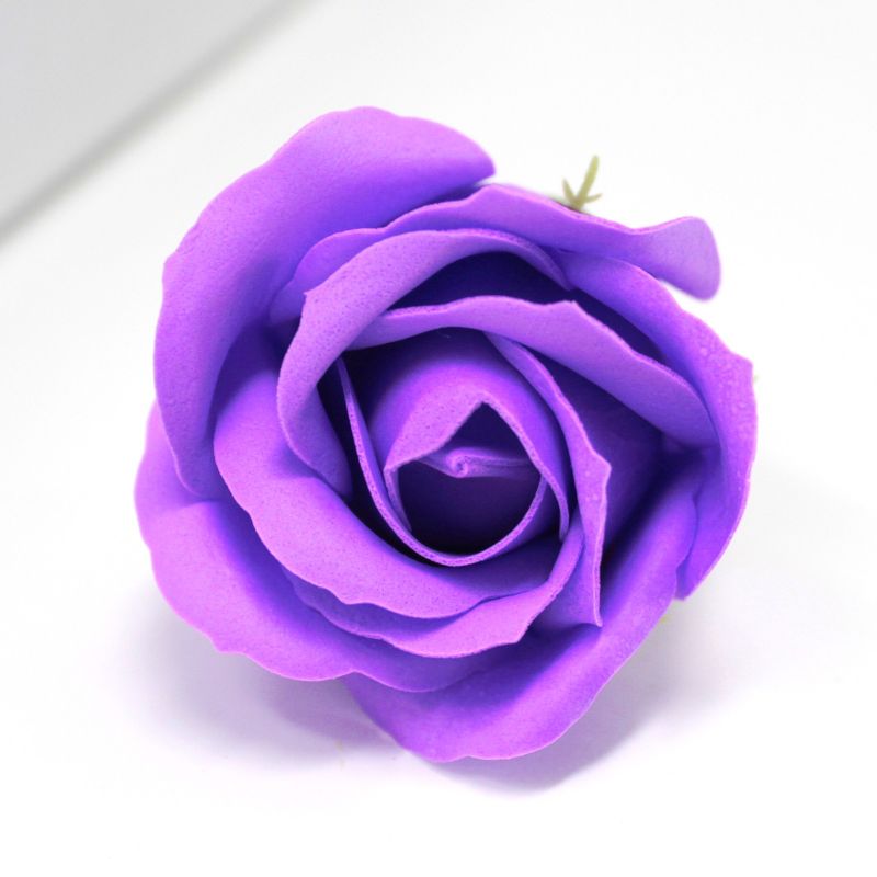 Roses de Savon pour Bouquet- M/Améthyste