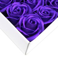 Roses de Savon  pour Bouquet- Medium /Violet