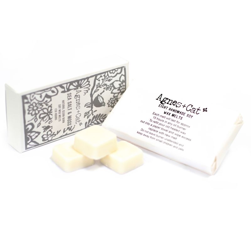 Boîte de 8 Fondants Parfumés - Sel Marin + Mousse