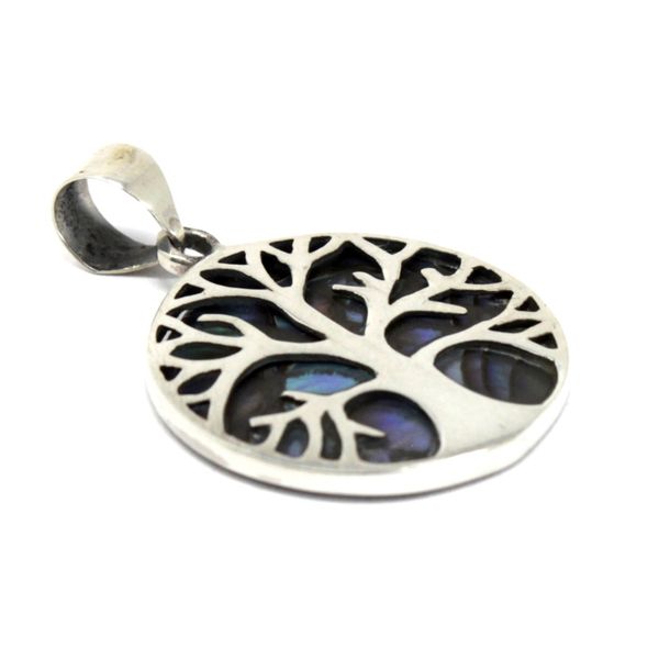 Pendentif Argent Arbre de Vie 22mm - Ormeau