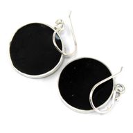 Boucles d'Oreilles  Argent Arbre de Vie  15mm- Ormeau