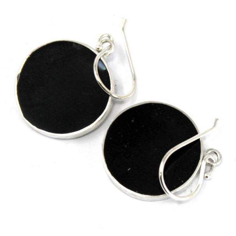 Boucles d'Oreilles  Argent Arbre de Vie  15mm- Ormeau