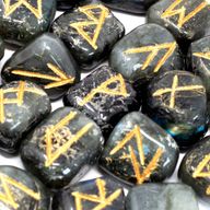 Pierres Runiques & Sachet - Labradorite