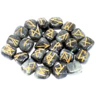 Pierres Runiques & Sachet - Labradorite