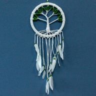 Attrapes-rêve assortis Arbre de Vie- Coton 22cm