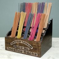 Présentoir bois de manguier Bâtonnets d'Encens