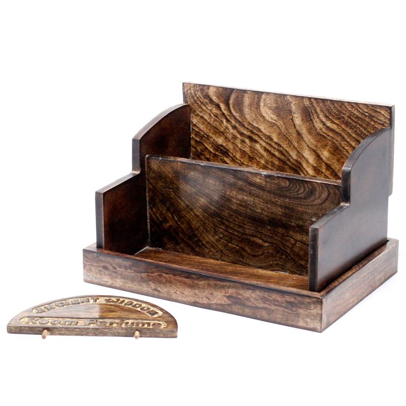Présentoir bois de manguier Parfums d'Ambiance
