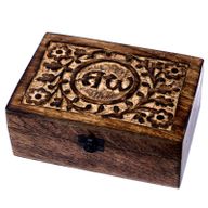 Boîte d'Aromathérapie en Manguier - AW (capacité de 24)