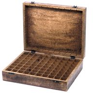 Boîte d'Aromathérapie en Manguier - Florale (capacité de 80)