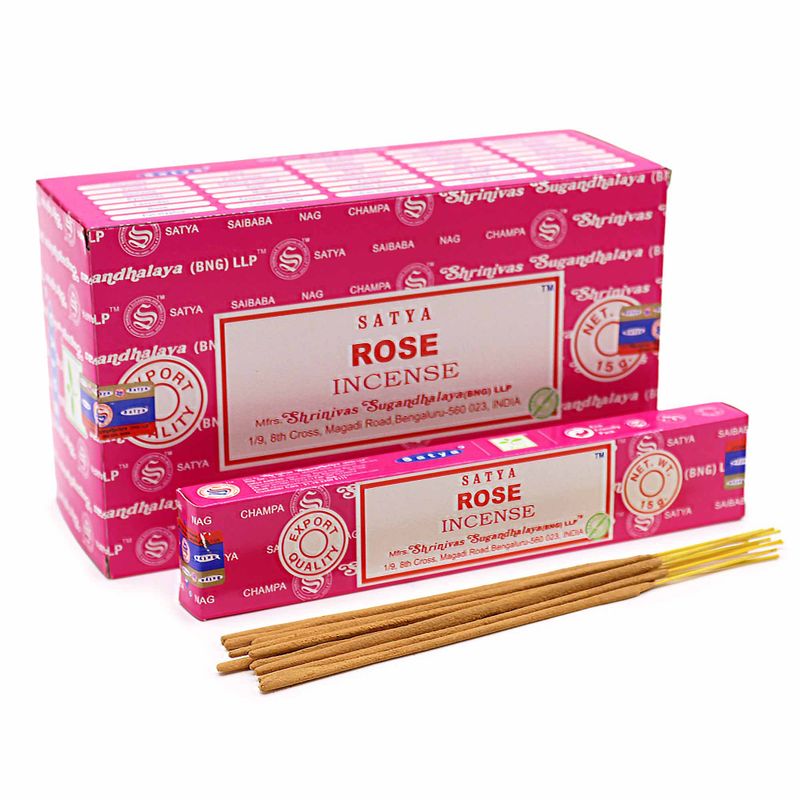 Encens SATYA 15g - Rose