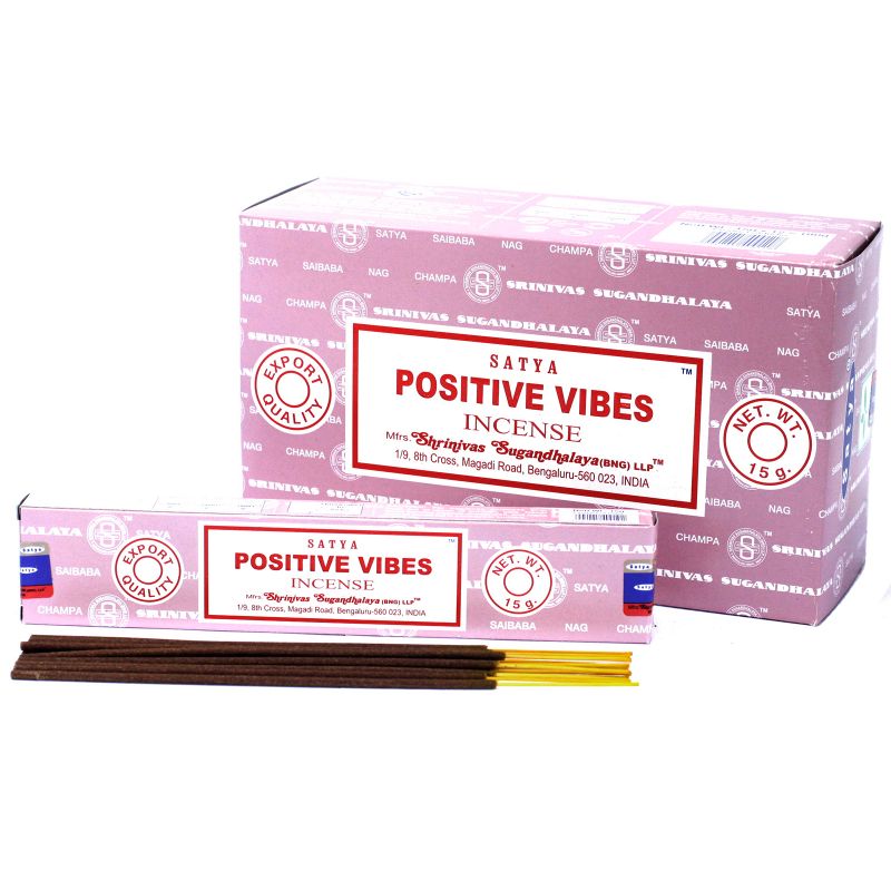 Encens SATYA 15g - Positive Vibes