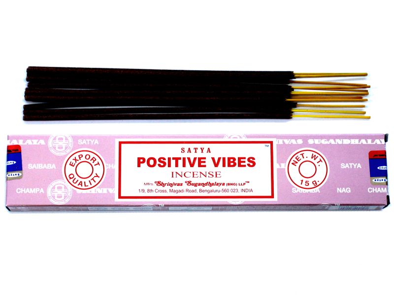 Encens SATYA 15g - Positive Vibes