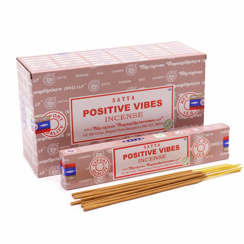 Encens SATYA 15g - Positive Vibes