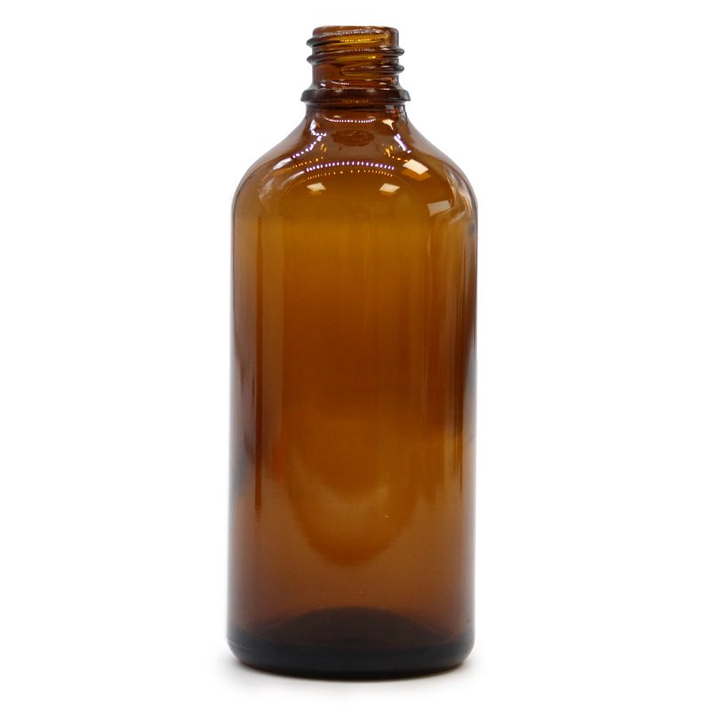 Bouteilles ambrées 100 ml givrées