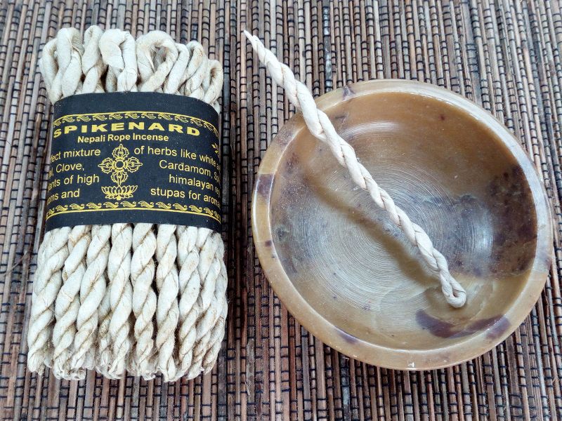 Cordes d'Encens aux Herbes Pures - Nard Jatamansi