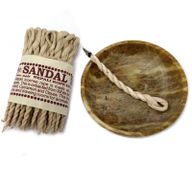 Cordes d'Encens aux Herbes Pures - Bois de Santal & Épices