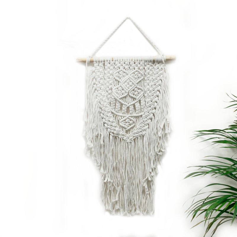 Tenture murale en Macramé - Abondance Absolue