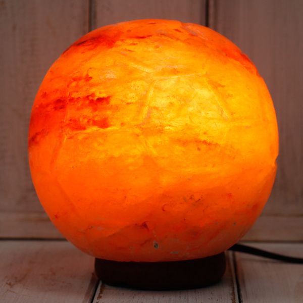 Lampe de Sel Sculptée -Football