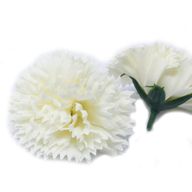 Fleurs de Savon pour Bouquet - Oeillets Crème