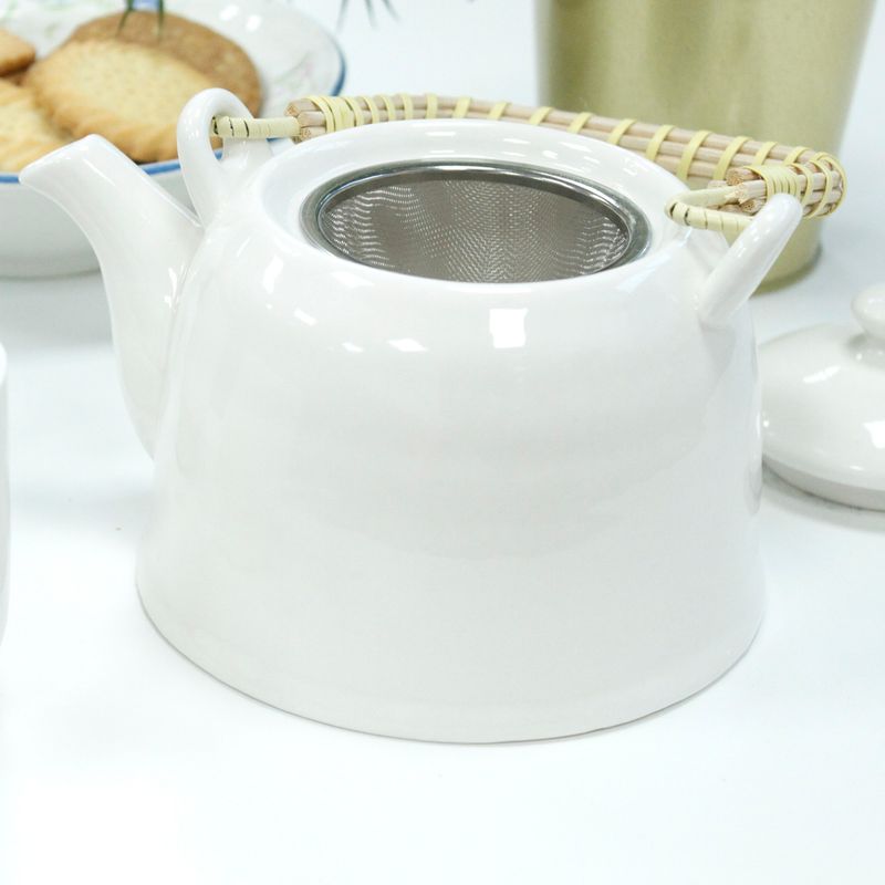 Set de Thé Traditionnel - Blanc Classique