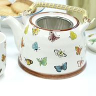 Set de Thé Traditionnel - Papillons