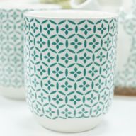 Set de Thé Traditionnel - Mosaique Verte