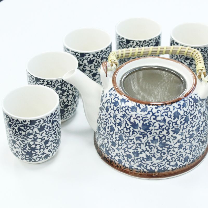Set de Thé Traditionnel  - Bleu