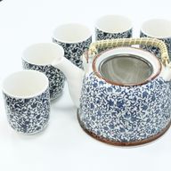 Set de Thé Traditionnel  - Bleu