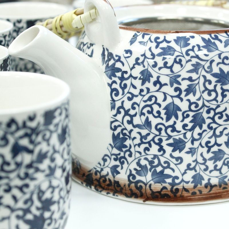 Set de Thé Traditionnel  - Bleu