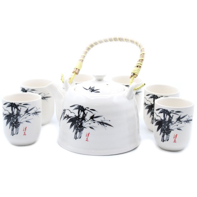 Set de Thé Traditionnel - Pierre Blanche Orientale