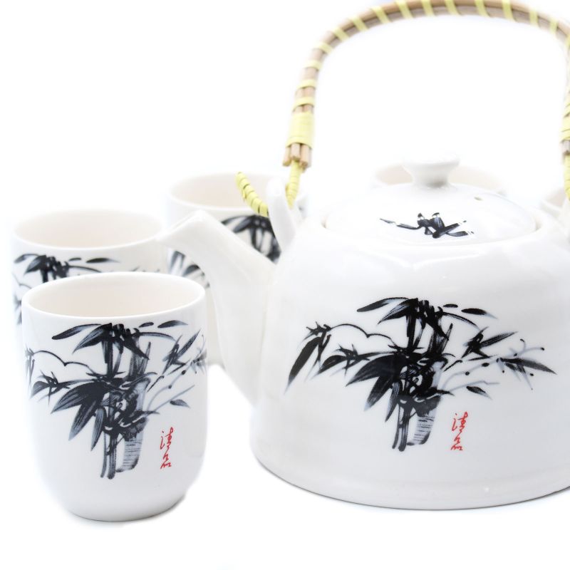 Set de Thé Traditionnel - Pierre Blanche Orientale