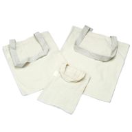 Petits Sacs Coton Naturel 114g 25x20cm