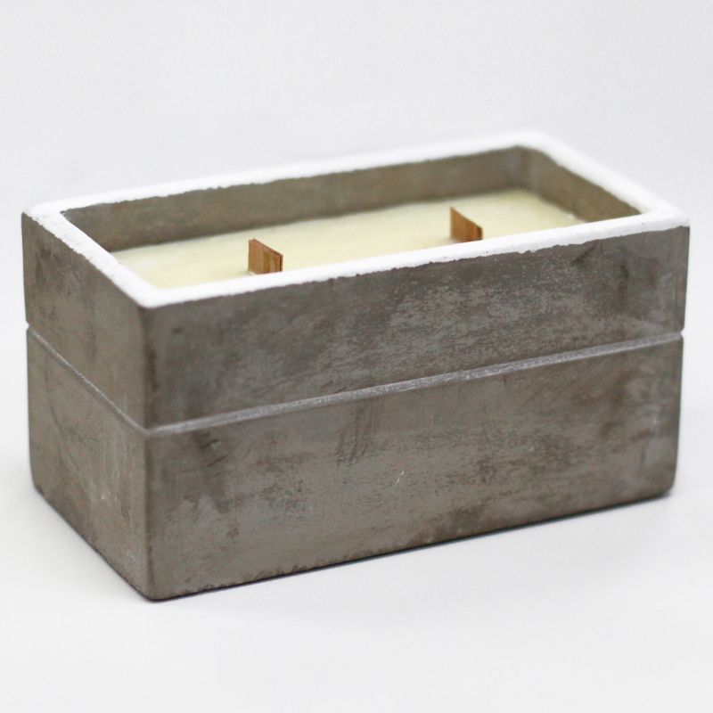 Bougie Béton Grande Boîte - Citron Vert Épicé