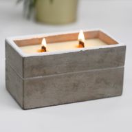 Bougie Béton Grande Boîte - Citron Vert Épicé
