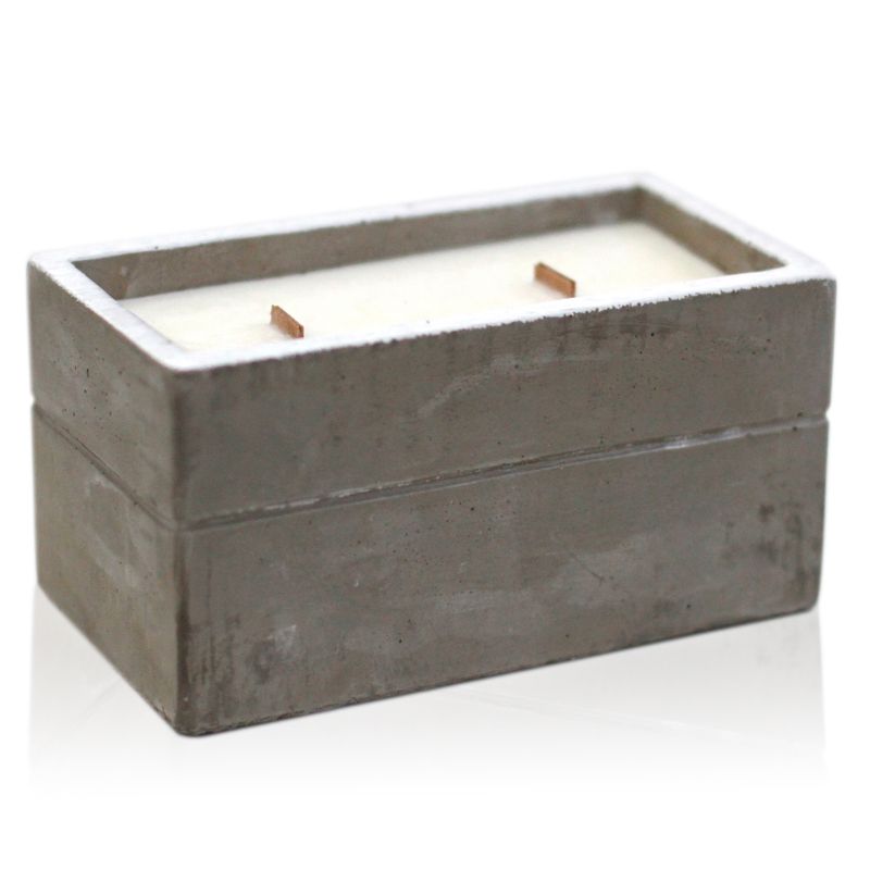 Bougie Béton Boîte - Clou de Girofle / Bois de Santal