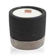 Bougie Béton Pot Noir - Beurre de Brandy