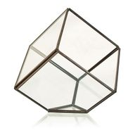 Terrarium en Verre  - Cube en Coin