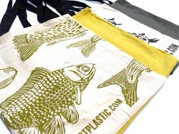 Gd Sacs Coton Naturel  Réversibles - 2 mod.