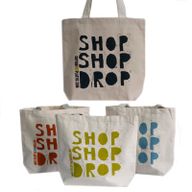 Sac Cabas Éco 'Shop Shop' - (4 modèles assortis)