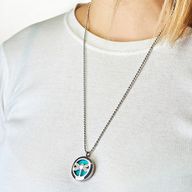 Collier Diffuseur Aromathérapie - Clé De Sol 25mm
