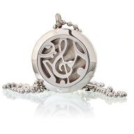 Collier Diffuseur Aromathérapie - Clé De Sol 25mm