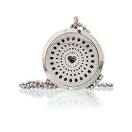 Collier Diffuseur Aromathérapie - Coeur Diamant 30mm