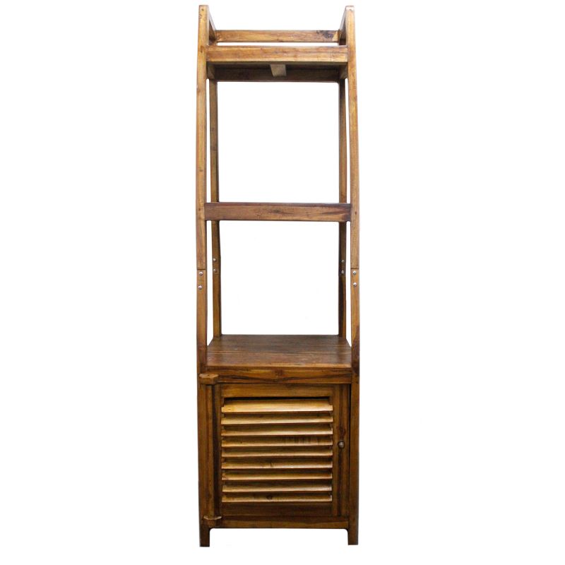 Présentoir en Bois Teck Recyclé