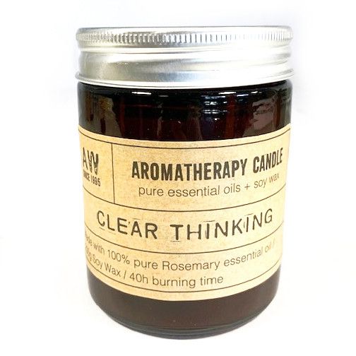 Bougie Aromathérapie 200g - Pensées Claires
