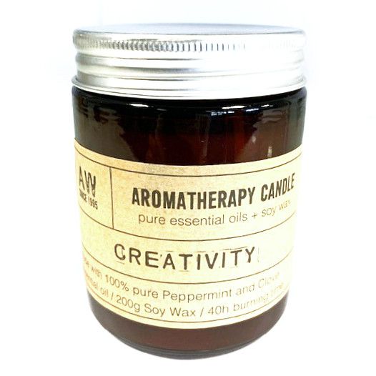 Bougie Aromathérapie 200g - Créativité