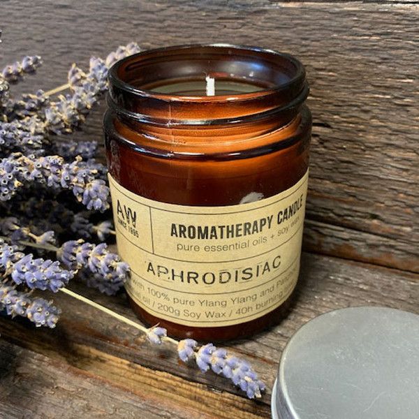 Bougie Aromathérapie 200g - Aphrodisiaque