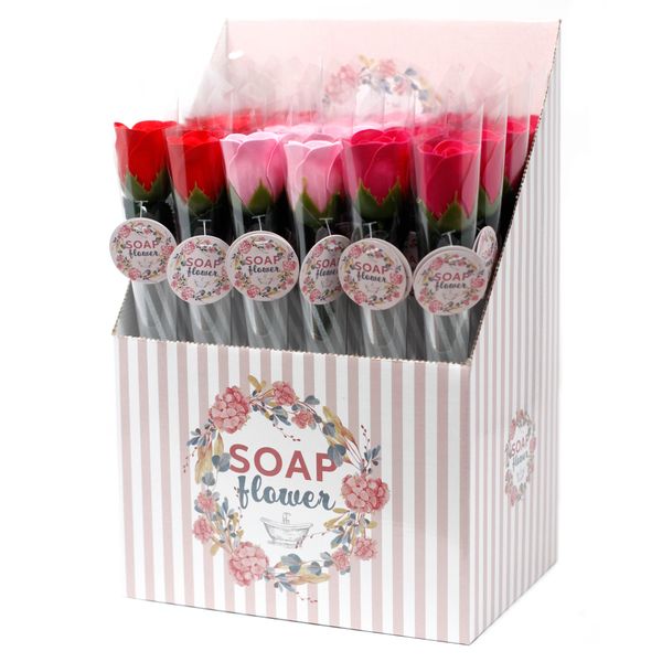 Fleurs Uniques  et Présentoir - Petite Rose